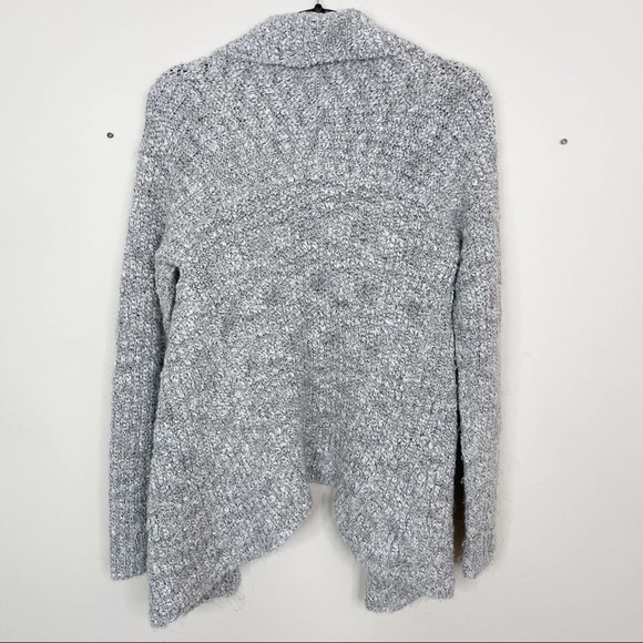 LOFT Drape Front Cardigan Sweater Alpaca Wool XS - Picture 2 of 8